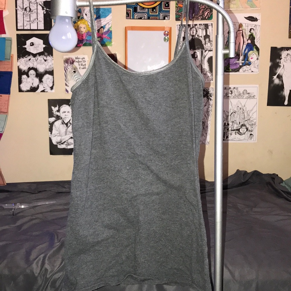 Three light weight solid color tank tops